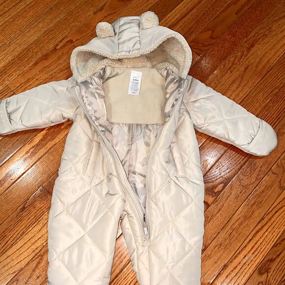 Carter's Baby 1-Piece Snowsuit, 6/9 Months - Picture 5 of 9
